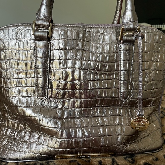 Brahmin Handbags - BRAHMIN BAG. GREAT CONDITION. Gold. Received many compliments on bag.